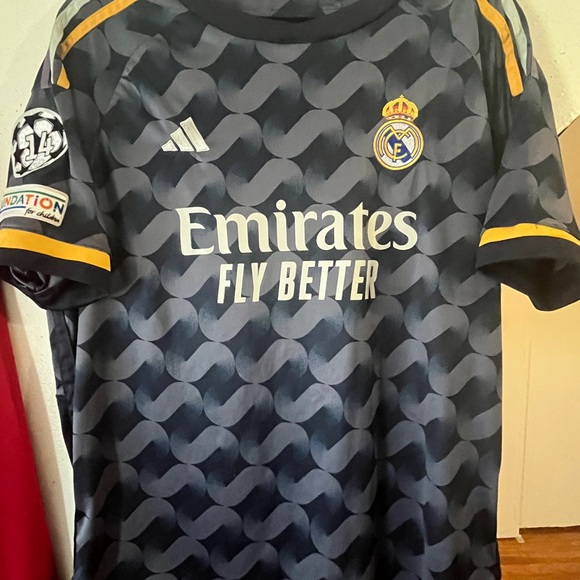 Real Madrid Away Jersey 2023/24 Jude Bellingham Jersey - Picture 1 of 3